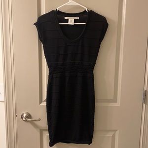 Black Short Sleeve Dress